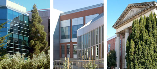 Three views of Jewish Home buildings