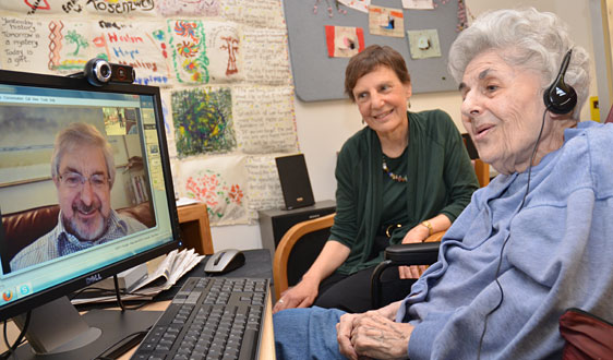 Ahuva Gershater on Skype